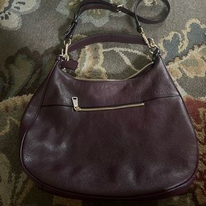 leather coach shoulder bag